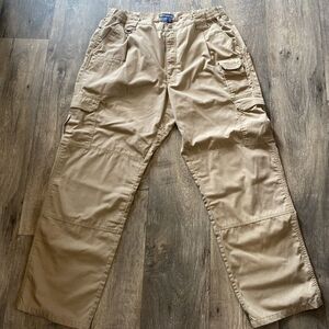 Men's 38X32 5.11 TACTICAL SERIES Beige TacLite Pro RIPSTOP Cargo Pants 74273